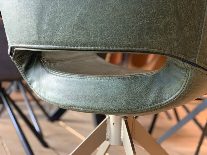 Drehstuhl Leder modern 182DF