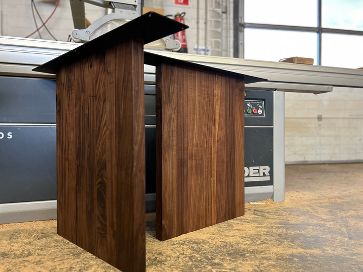 Holzwangen Sona 2er Set für Massivholztische 