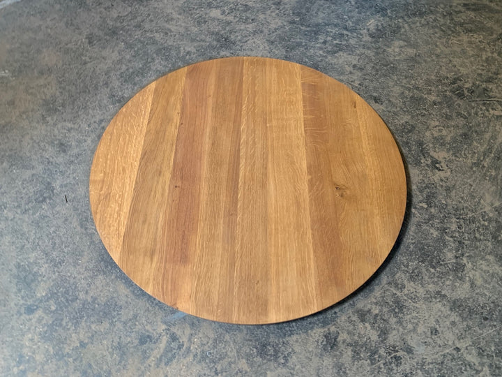Runde Tischplatte Eiche 100 cm - Sofort verfügbar!