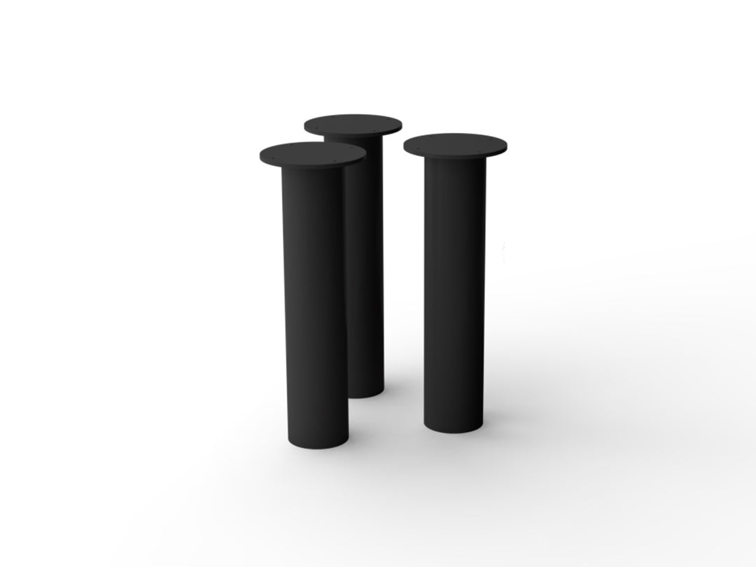 3D Modell der Tischfüße Runder Tischfuß Metall