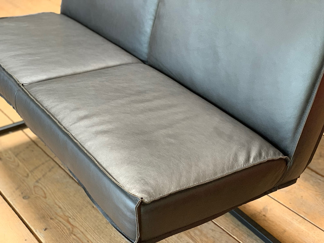 Sitzbank 130 cm Leder - Ausstellungsstück