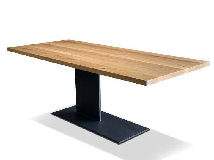 Design Tischgestell Metall Lova Mittelfuß Tischgestell aus Stahl im hochwertigem Design nach Maß