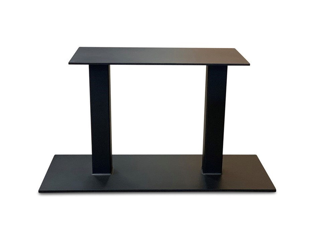 Tischgestell Metall modern Tono Seitenansicht