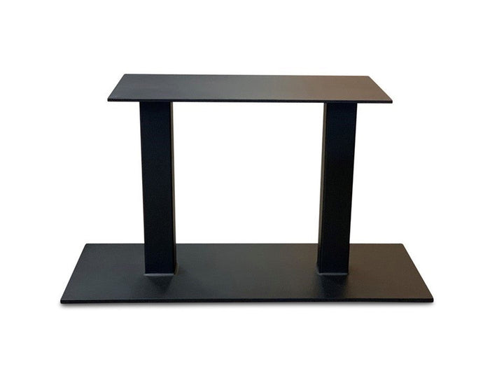 Tischgestell Metall modern Tono Seitenansicht
