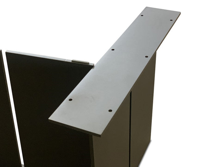 Tischwangen Fero Metall Detail Befestigungsplatte