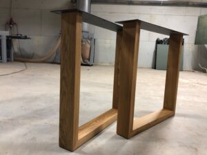 Holz Tischgestell Eiche Luna