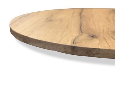 Runde Tischplatte Altholz 6 cm