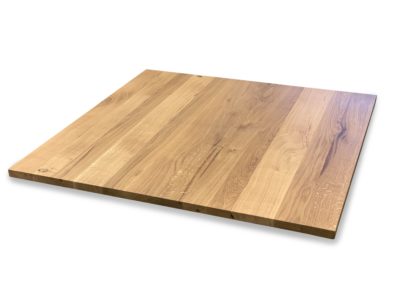 Quadratische Tischplatte Eiche